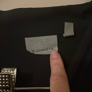 Women’s dark blue Athleta dress with pockets